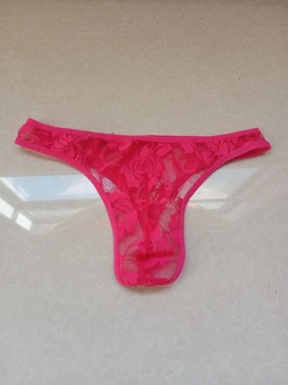 Image of Foreign trade sources men’s passionate thongs low-waisted transparent sexy T-lines GAY comrades provocative panties